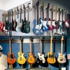 DLDIRECT Black Wall Hanger for Guitars and Ukuleles - Multiple