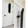 Mars-Rock Over The Door Metal Hooks with Plastic Coating 10"