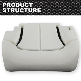 CROSSDESIGN Seat Cover Cushion Pad Left Driver Side Compatible with Chevy Silverado 1500 2500 3500 1999-2002 Bottom Foam