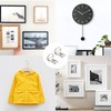 100 Pcs D Rings for Picture Hanging, D Rings, D