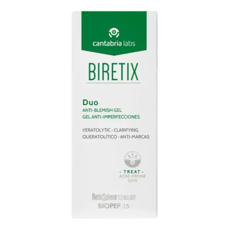 Biretrix Duo Gel Antiimperfecciones 30 Ml Piel Grasa Acne