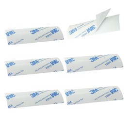 Kowibcl 6 Sets Horizontal Blinds Replacement Slats, White Horizontal Blind Repair Tabs, White Blind Fixers for Horizontal Blinds Replacement Slats & Parts(1" W x 3" L)，White, not Transparent