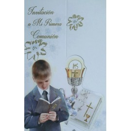 Unbranded Invitaciones de Primera Comunion (Spanish First Communion Invitations)Ni