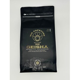 Café Vía Cafetoss Geisha Red Honey de las Altas Montañas de Huatusco, Veracruz MX en Grano tueste medio 500 gr