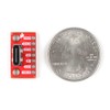 SparkFun USB-C Breakout - Vertical Connector, Dimensions: (0.80in x 0.45in