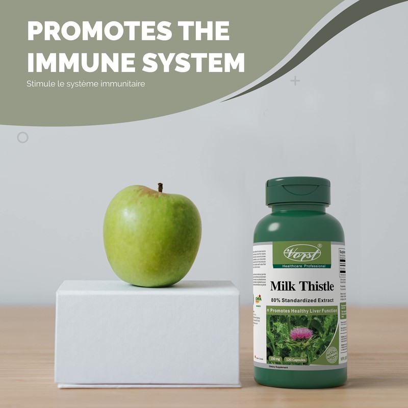 Vorst Milk Thistle Extract 25:1 150mg (3750mg raw herb) 3
