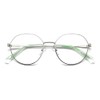 POLAROID Model PLD D490/G Ladies Oval Metal Eyeglass Frame (Includes