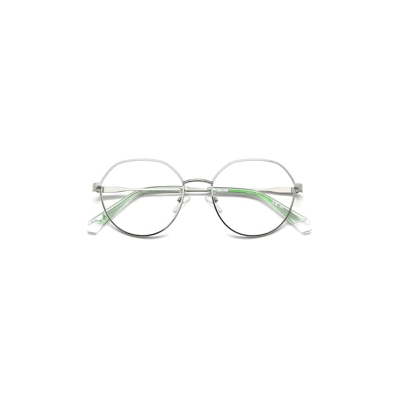 POLAROID Model PLD D490/G Ladies Oval Metal Eyeglass Frame (Includes