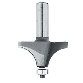 Makita 733120-6A 3/8-Inch Corner Rounding, 2 Cutting Flutes, 1/4-Inch Shank Carbide Tip Router Bit