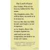 +Holy Card~"The Lord's Prayer" *Prayer on Back- (HC21-S3}