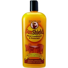 Howard SWAX16 SunShield Outdoor Furniture Wax with UV Protection, 16-Ounce, Yellow
