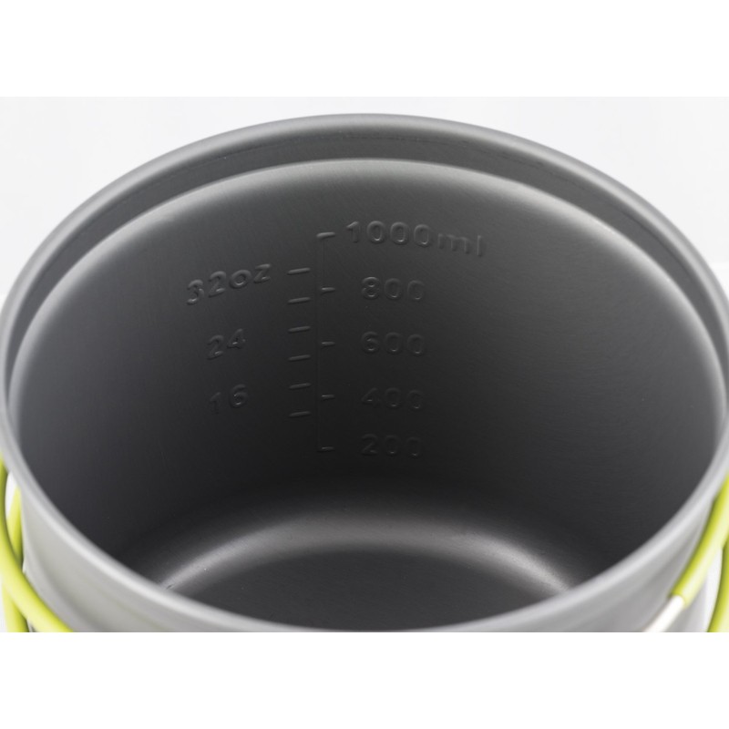 Andes Portable 3-4 Person Aluminium Camping Hiking Pot & Pan