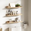 upsimples Floating Shelves for Wall, 23.6 Inch Shelves for Decor
