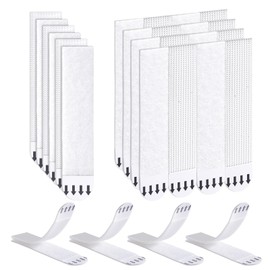 Picture Hanging Strips Extra Strong, 15-Pairs(30 Strips) XLarge Adhesive Hook and Loop Mounting Tapes Damage Free No Nails Picture Hangers for Frame Hanging Poster Strips Christmas Decorations