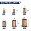 CCLIFE 150-Piece Rivet Nut Assortment Steel Thread Rivet Nutsert Cap