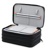 Large Capacity Colored Pencil Storage Case Multi-Layer Pencil Case with