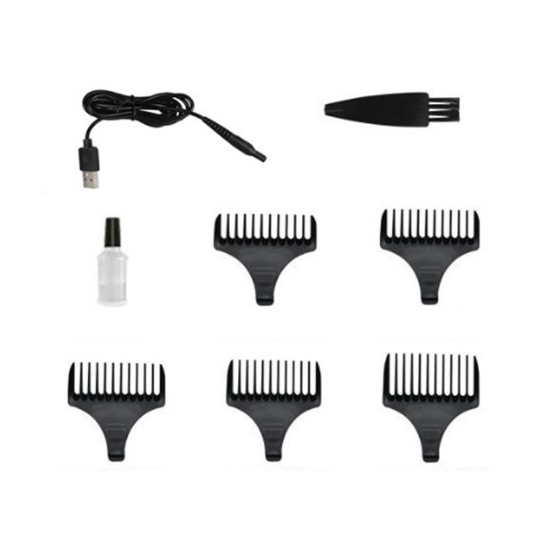 Electric Hair Clipper Rechargeable High Speed Strong Power Hair Trimmer
