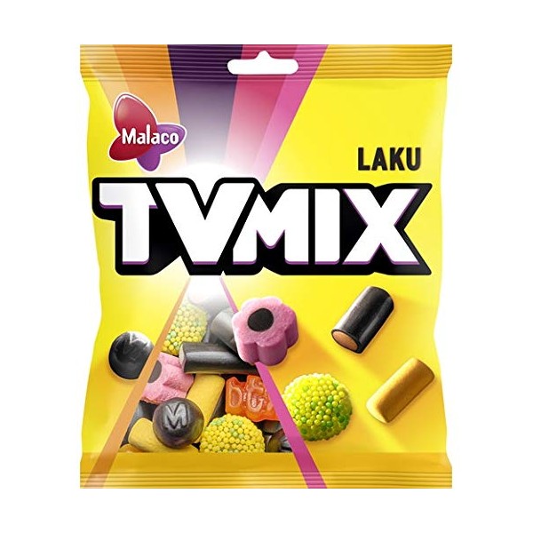 Cloetta Malaco TV Mix Laku Rubbery 15 Pack of 325
