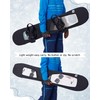 MONS Powder Snowboard Protection Soft Cover for Board Bag with