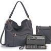Large Crossbody Bags Ladies Shoulder Handbags Purse and Wallet Set