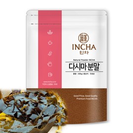 Incha [Incha] Domestic Kelp Powder Powder 900g (300g / [인차] 국내산 다시마 가루 분말 파우더 900g(300g X 3팩) 다시마가루 다시마분