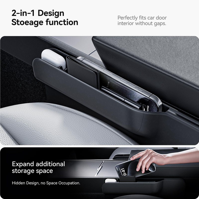 YONZEE 2-in-1 Car Steering Wheel Desk Tray & Car Seat
