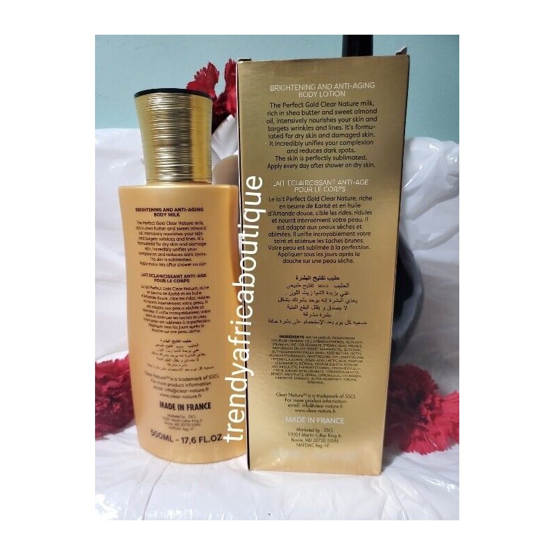 Clear Nature Gold #2 PERFECT brightening & Anti-aging Milk. 500ml