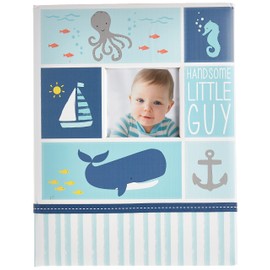 C.R. Gibson First 5 Years Memory Book, by Carters, Record Memories and Milestones on 64 Beautifully Illustrated Pages - Under The Sea