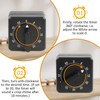 Anseom Kitchen Timer, Adjustable 60 Minute Mechanical Timer for Kitchen
