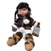 Arctic circle New Indigenous Rubber Face soft Body Doll faux