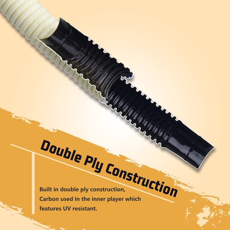 AC Parts 20Ft Mini Split AC Drain Hose Air Conditioner