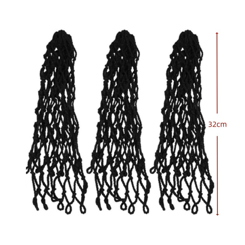 GYWHOOFT 6 PCS Billiards Nets Pool,Billiards Table Pocket, Black Table