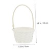 LIFKOME Storage Basket 8pcs Rattan Basket Bushel Basket Easter Basket