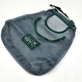 Hanging Double Mesh Net Bag for Onions and Potatoes Net Storage Bag 2ea