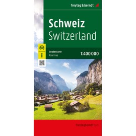 Schweiz, Straßenkarte 1:400.000, freytag & berndt (freytag & berndt Auto + Freizeitkarten)