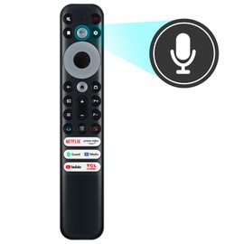 AULCMEET ARC902V FMR1 Sub ARC902V FMRH Replacement Voice Remote Control Fit for TCL C63 C64K C73 C73K C74K C83 C93 P63 P73 X92K 4K 8K QLED TV