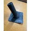 Bullet Boot Pipe Flashing 2" (1 Pack) Black Rubber (2")