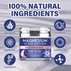 Magnesium Cream, Natural Magnesium Cream for Sleep, with Lavender &