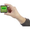 AGT Professional Inclinometer: Digital Protractor, Illuminated LCD Display, Aluminium, IP54,