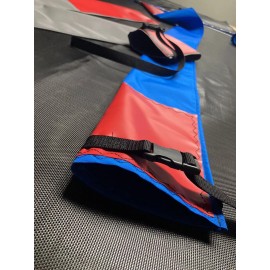 SCS HOBIE CAT 16 Comptip Mast Cover Gray  New With red Reinforcing