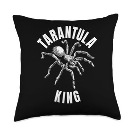 Tarantula Spider King Throw Pillow