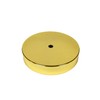 Lamp Base-Metal-5"-Round-Available in 4 Finishes: Antique Brass, Polished Brass, Polished