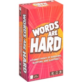 Lost Boy Entertainment Words are Hard - Party Games - Family Card Games - for Kids 8 and up - for Adults - Family Game Night - Travel Game - Laugh Out Loud