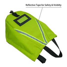 MELOTOUGH Firefighter Mask Bag Fireman SCBA Air Respirator Storage Bag with Soft Lined