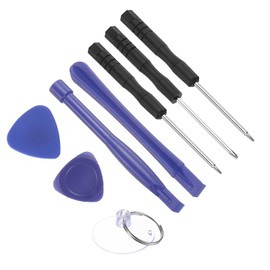 CoCud Electronics Repair Kit, 0.8mm Star 0.6mm Y 1.5mm Phillips, Mini Screwdriver Set Opening Pry Tool - (Applications: for Watches Repair), 8-Pieces