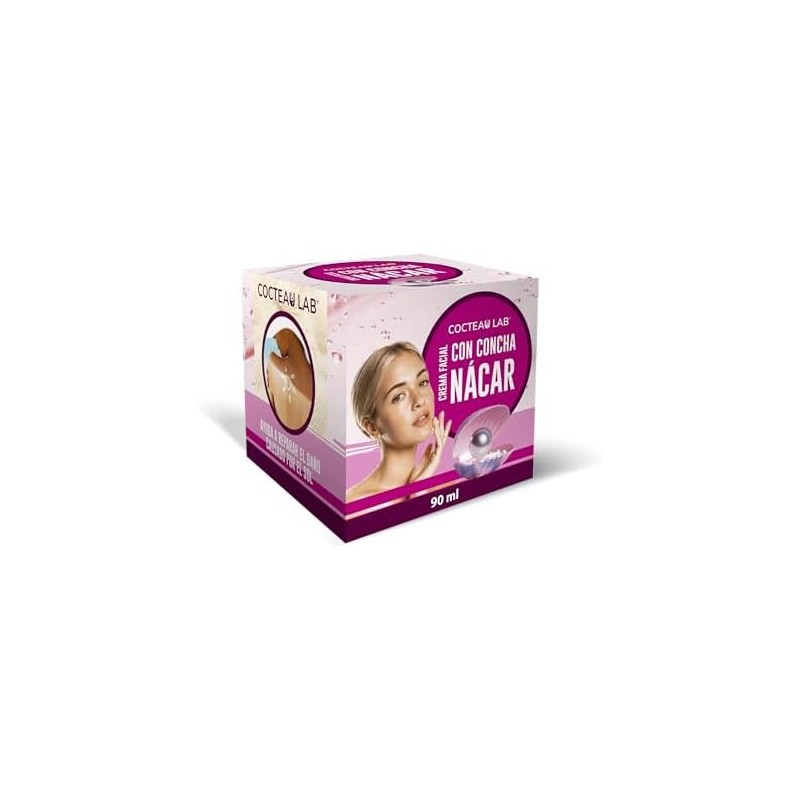 Crema Facial con Concha Nácar