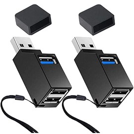 WADY USB 3.0 Hub, 3 Port Mini Portable Fast High Speed Bus Powered Data Hub, for MacBook, Mac Pro/Mini, iMac, Surface Pro,XPS, Notebook PC, USB Flash Drives, Mobile HDD, Linux