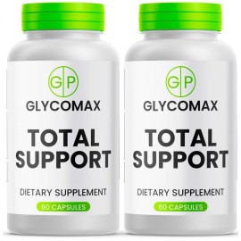 GlycoMax Blood Health Support Dietary Supplementnt 120 Capsules Glyco Max 2Pack