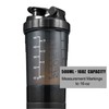 16 oz Shaker Water Bottle for Protein Mixes, Pre Workout