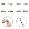 LadyRosian 22PCS Dent Repair Rods Tools Paintless Dent Repair Stainless